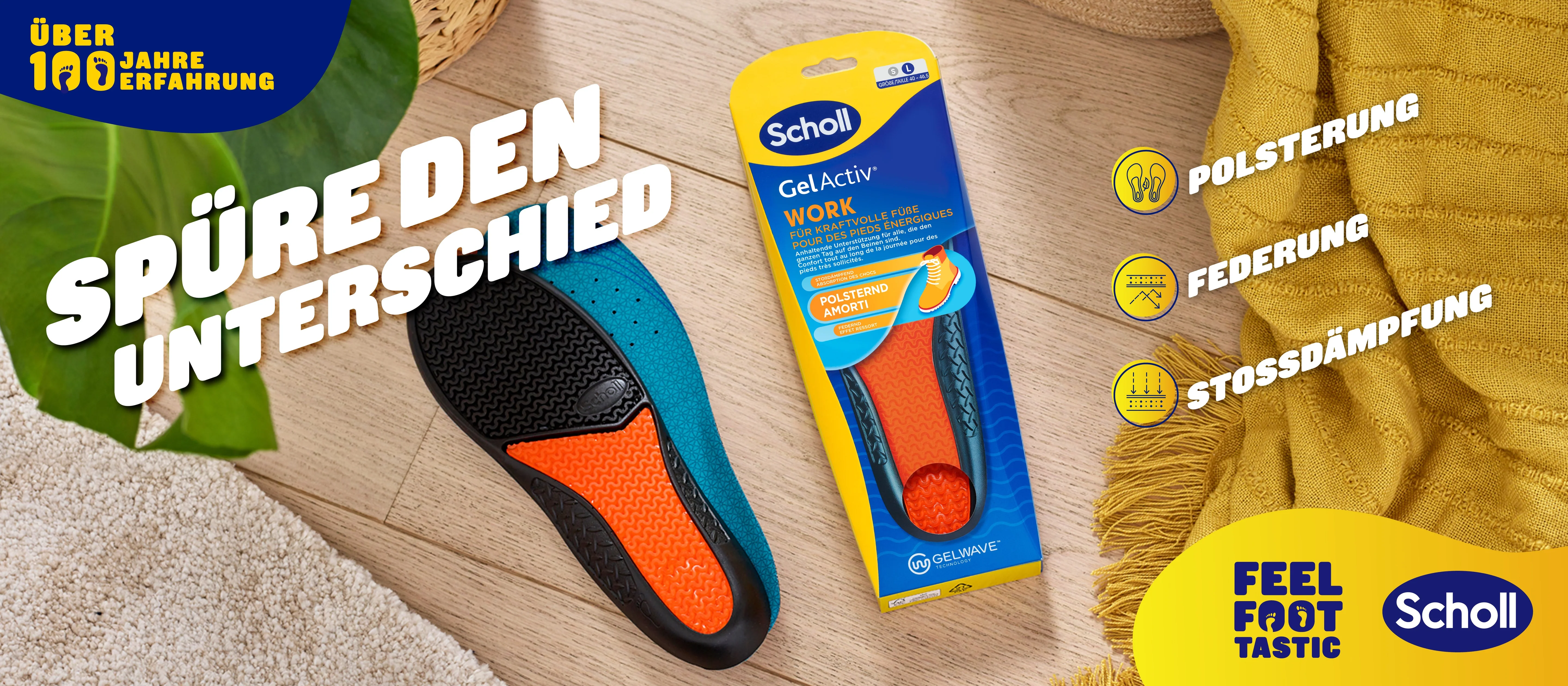 Gesunde Füße bei jedem Schritt